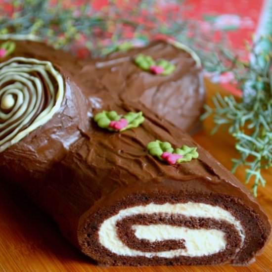 Christmas Log Roll - Recipe photo by Tdoneva