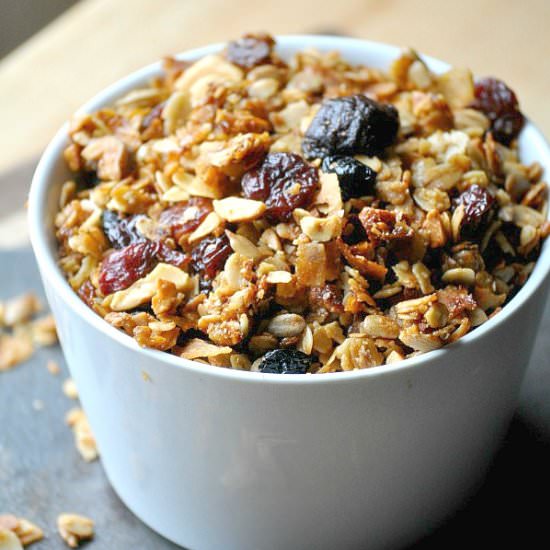 Homemade Granola - Recipe photo by DiningwithAlice