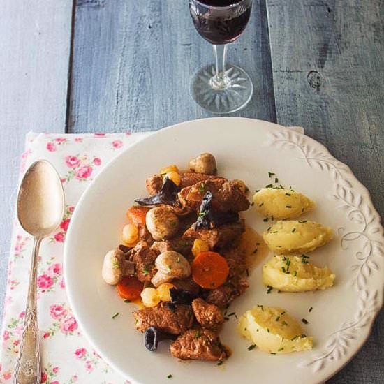 Boeuf Bourguignon - Recipe photo by Kooking