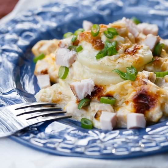 Creamy Turkey Breast and Potato Ca - Recipe photo by MunchkinTime