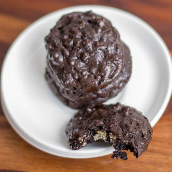 Gluten Free Chocolate Nut Cookies - Recipe photo by kannammacooks