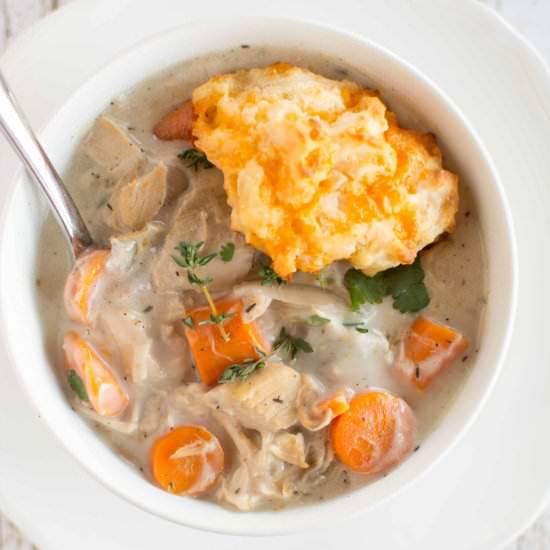Crockpot Turkey Pot Pie - Recipe photo by slowcookergourmet