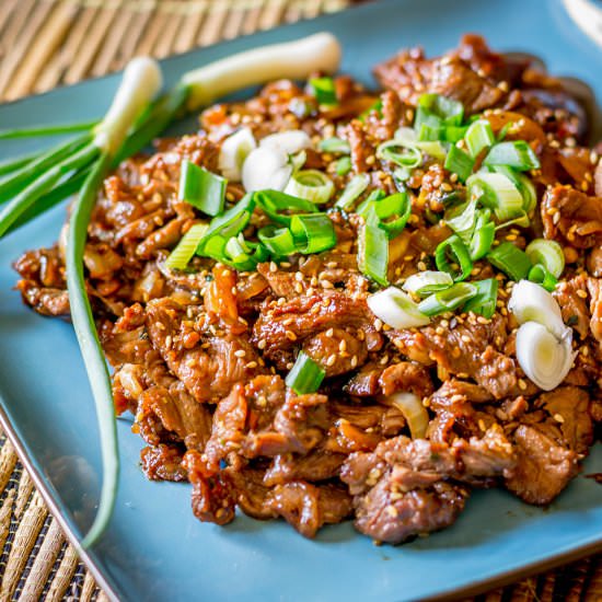Korean BBQ: Make Bulgogi at Home - Recipe photo by debbiebwolfe