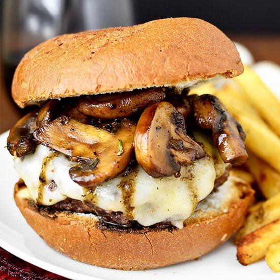 Swiss Pan Burgers - Recipe photo by iowagirleats