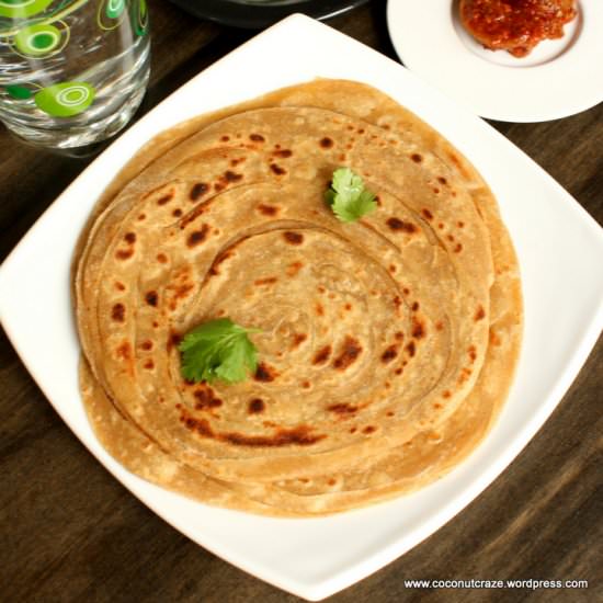 Layered Indian Flat Bread - Recipe photo by coconutcraze
