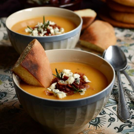 Sweet Potato Cream Soup - Recipe photo by Tdoneva
