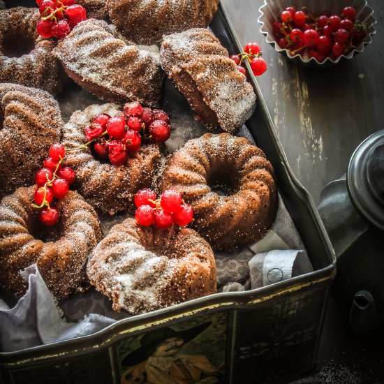 Chocolate Coconut Friands - Recipe photo by sugaretal