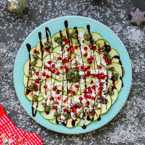 Zucchini Carpaccio - Recipe photo by dishtales