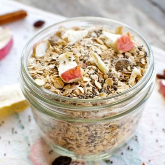 Instant Apple Cinnamon Oatmeal - Recipe photo by eatingmadeeasy