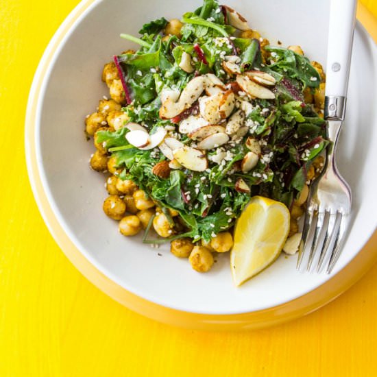 Chickpea and Kale Bowl - Recipe photo by yurielkaim