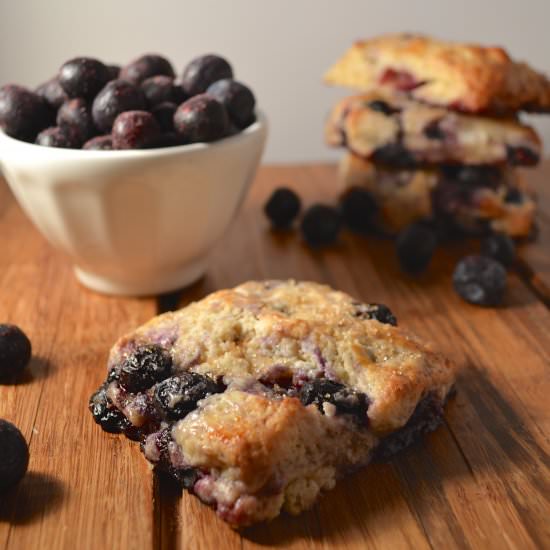 Elven Bread or Blueberry Scones - Recipe photo by thisprovinciallife