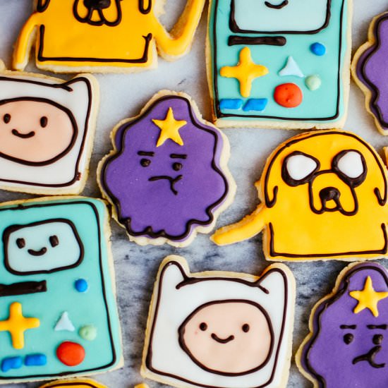 Adventure Time Sugar Cookies - Recipe photo by kelsey_thefarmersdaughter