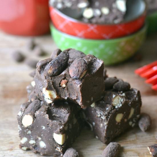 Mocha Almond Fudge - Recipe photo by lemontreedwelling