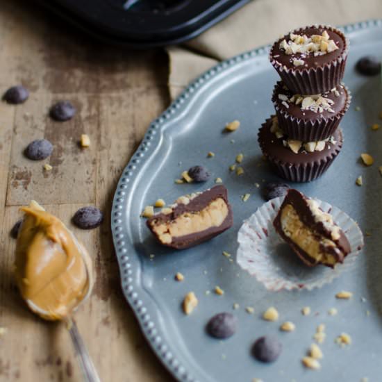 Homemade Peanut Butter Cups - Recipe photo by coconutandvanilla
