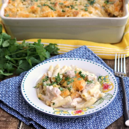 Chicken Suiza Pasta Bake - Recipe photo by EricasRecipes