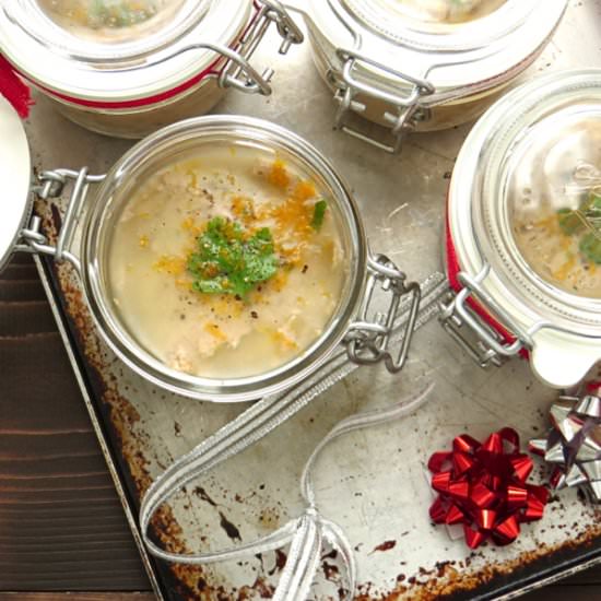 Spiced Duck Rillettes - Recipe photo by garlic and zest
