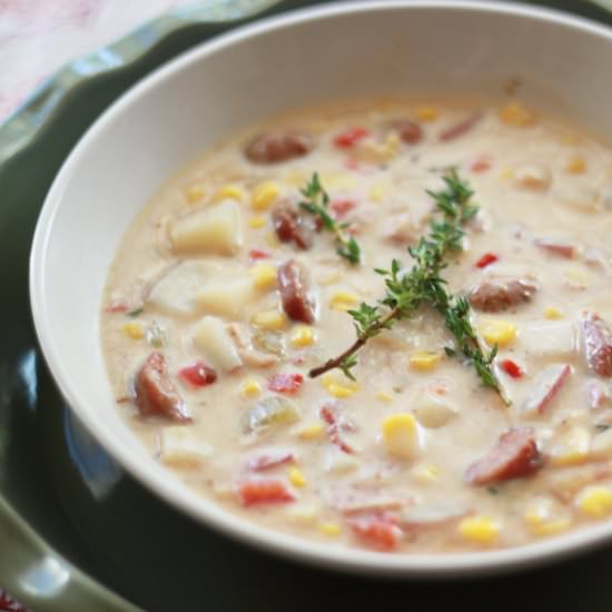 Sausage & Corn Chowder - Recipe photo by annas_bananas