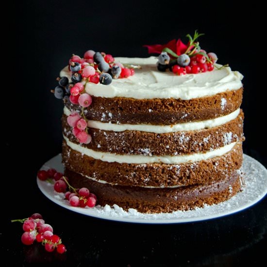 Apple Gingerbread Cake - Recipe photo by PastryWorkshop