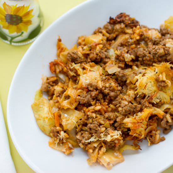 Lazy Halupsi: Cabbage Rolls - Recipe photo by prairiecalifornian