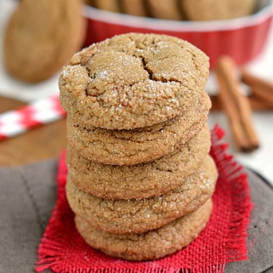 Perfect Soft Ginger Cookies - Recipe photo by MomOnTimeout