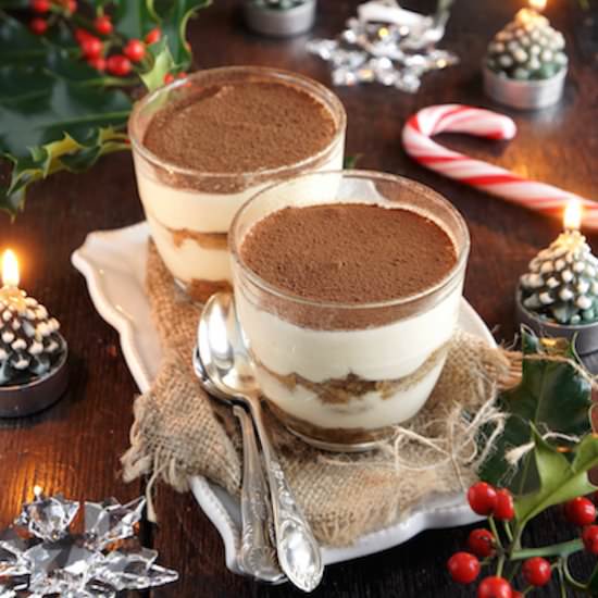 Christmassy Tiramisu - Recipe photo by Francoise La Prune