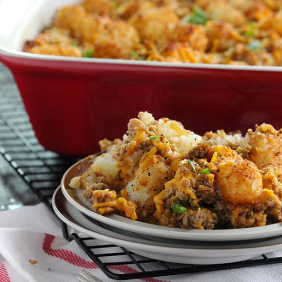 Taco Tater Casserole - Recipe photo by simplegreenmoms