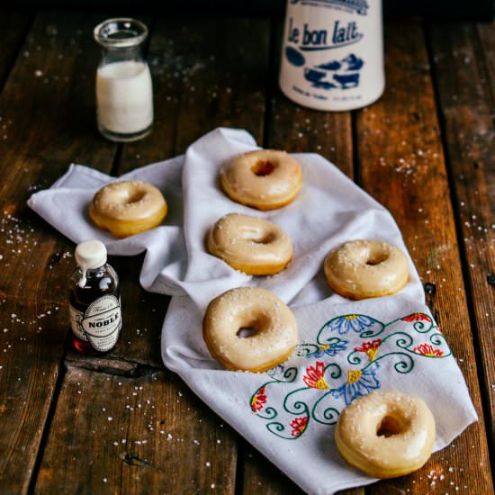 Maple Doughnuts - Recipe photo by kelsey_thefarmersdaughter
