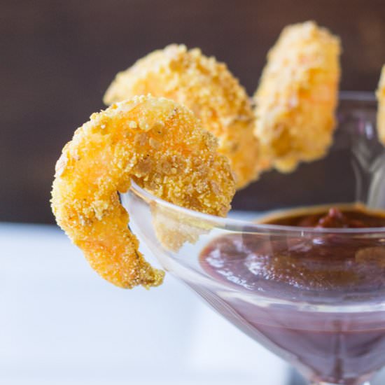 Corn Tortilla-Crusted Shrimp - Recipe photo by culinaryhill