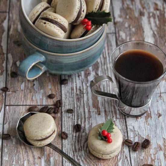 Christmas morning macarons - Recipe photo by openbook