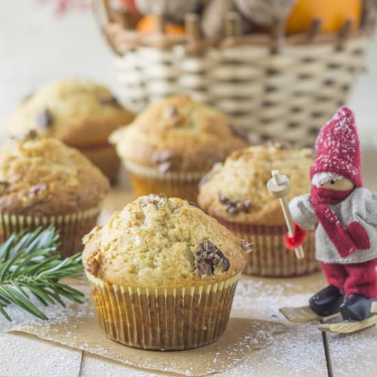 Muffins for Christmas Carolers - Recipe photo by Briose de Acasa