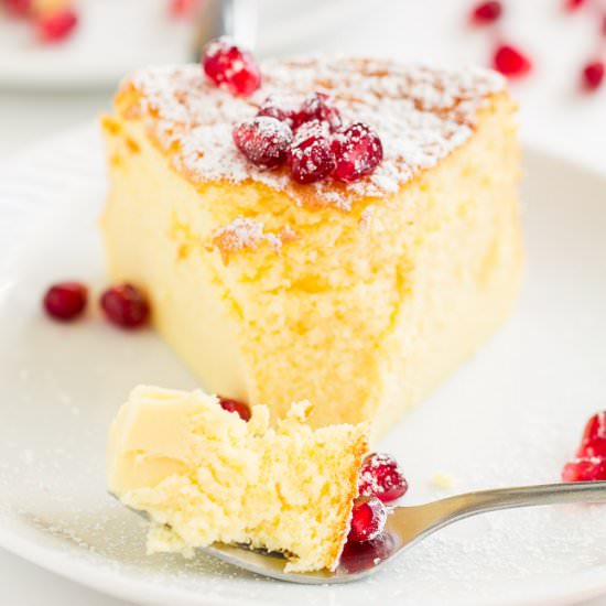3-Ingredient Souffle Cheesecake - Recipe photo by Shineshka
