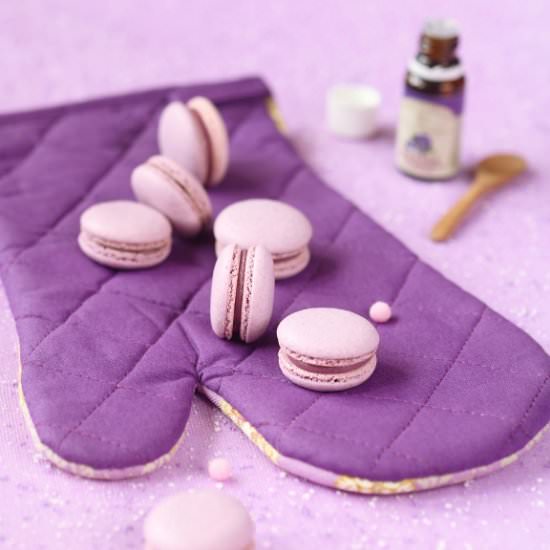 Violet Macarons - Recipe photo by Miuda