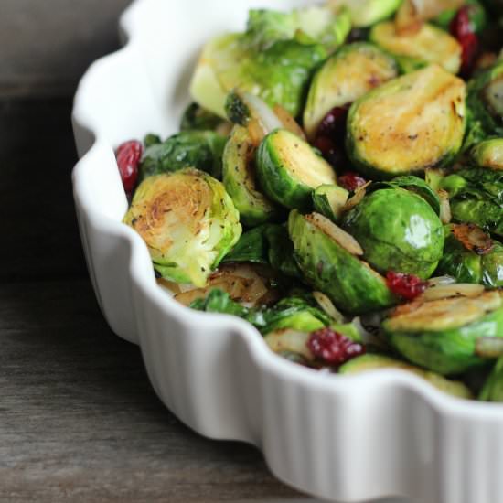 Caramelized Brussels Sprouts - Recipe photo by practical-stewardship