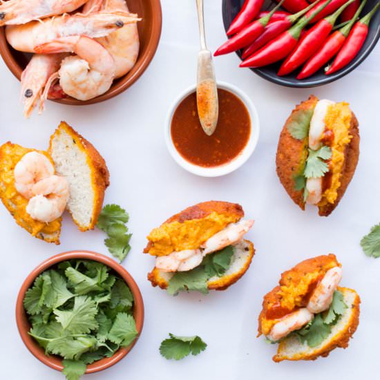 Black-Eyed Pea Fritters - Recipe photo by The Amazing Flavours of Brazil