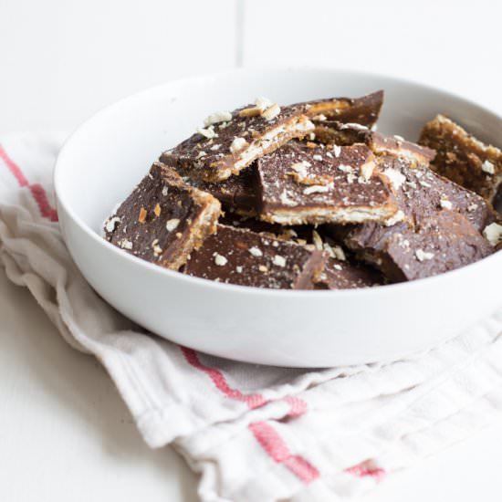 saltine toffee - Recipe photo by 40aprons