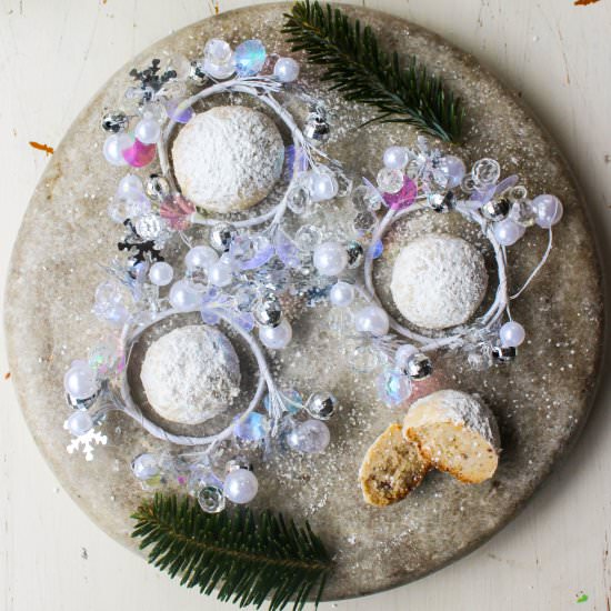 Vegan Snowball Cookies - Recipe photo by purethyme