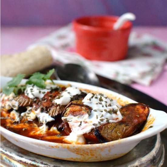 Borani Banjan - Recipe photo by Pavani