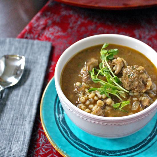 Asian Barley Soup - Recipe photo by cfaust