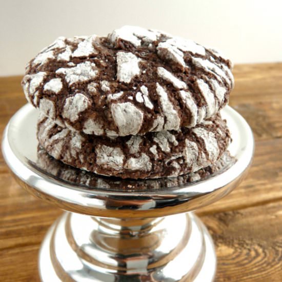 Chocolate Crinkle Cookies - Recipe photo by foxy folksy
