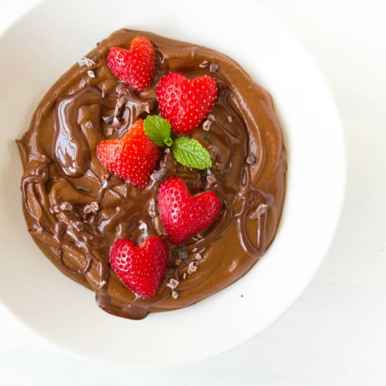 Raw Chocolate Mousse - Recipe photo by yurielkaim