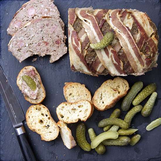 Pâté Grand-mère - Recipe photo by panning the globe