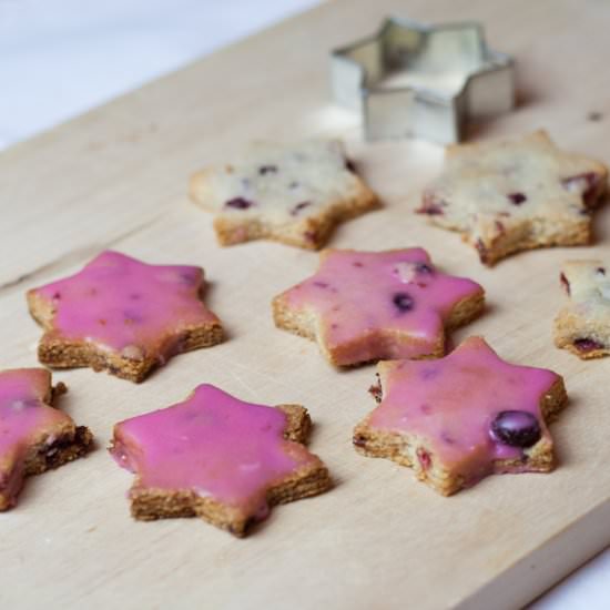Almond Cranberry Cookies - Recipe photo by marsmaedchen