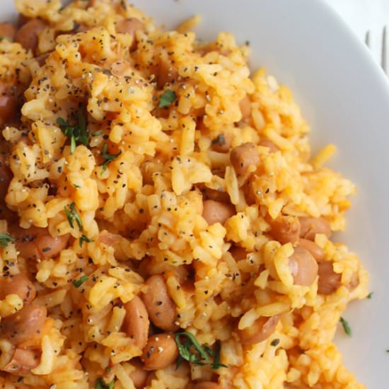 Mexican Rice & Beans - Recipe photo by simplegreenmoms