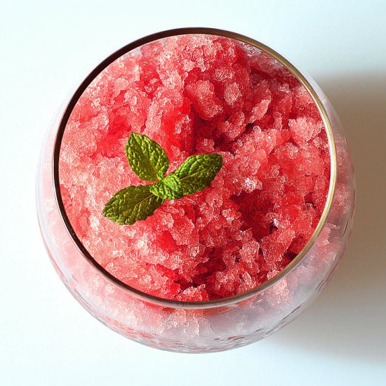 Wassail Granita - Recipe photo by TheVegLife
