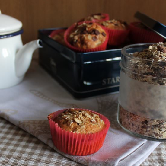Pear and Muesli Muffins - Recipe photo by Natalia_cocina