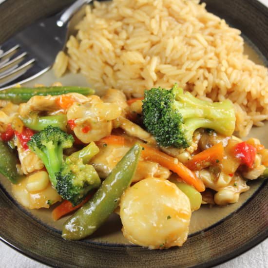 Lazy Man's Stir Fry - Recipe photo by Simply Playful Fare