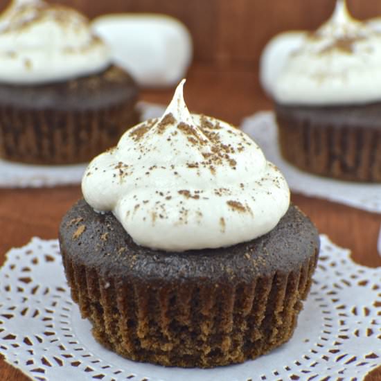 Hot Chocolate Cupcakes - Recipe photo by revamperate
