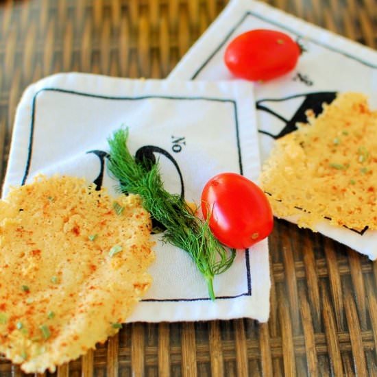 Frico Cheese Crisps - Recipe photo by Joes Healthy Meals