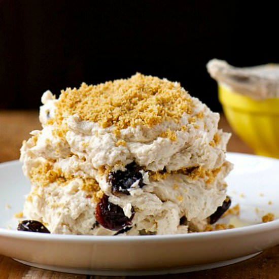 Cherry Cheesecake Vegan Cheese Ball - Recipe photo by NamelyMarly