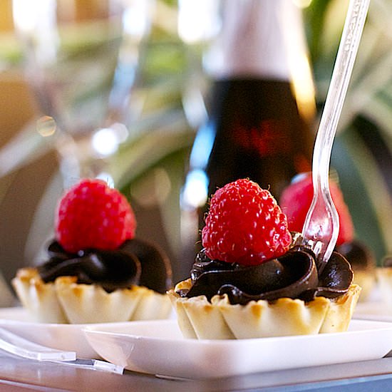 Chocolate Mousse Minis - Recipe photo by whattheforksfordinner